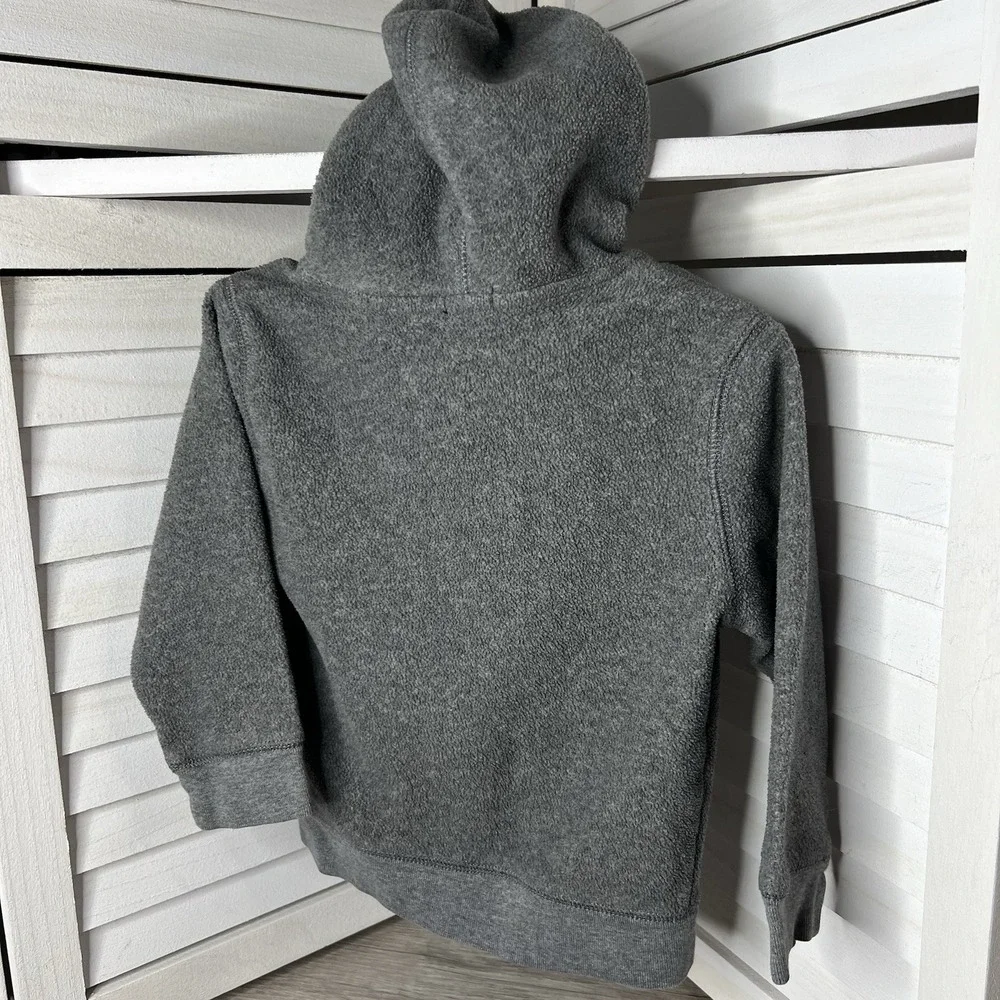 Baby Gap Full Zip Hoodie‎ Gray & Yellow With Pockets Size 3T **Please Read